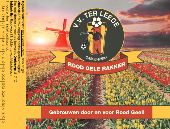 Rood Gele Rakker, etiket 2022